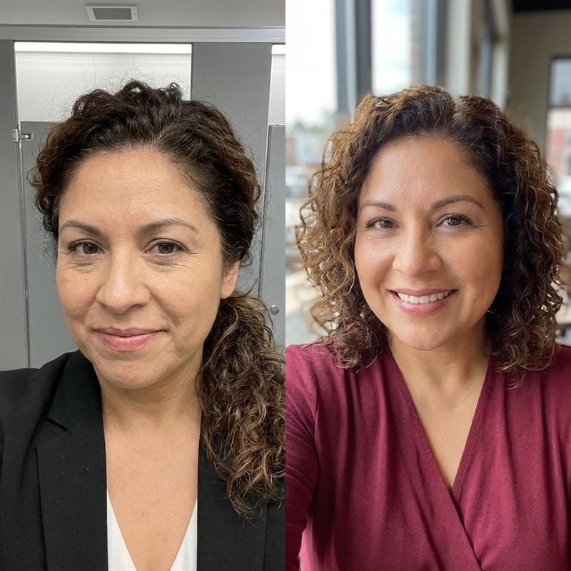 Lisa M. before and after