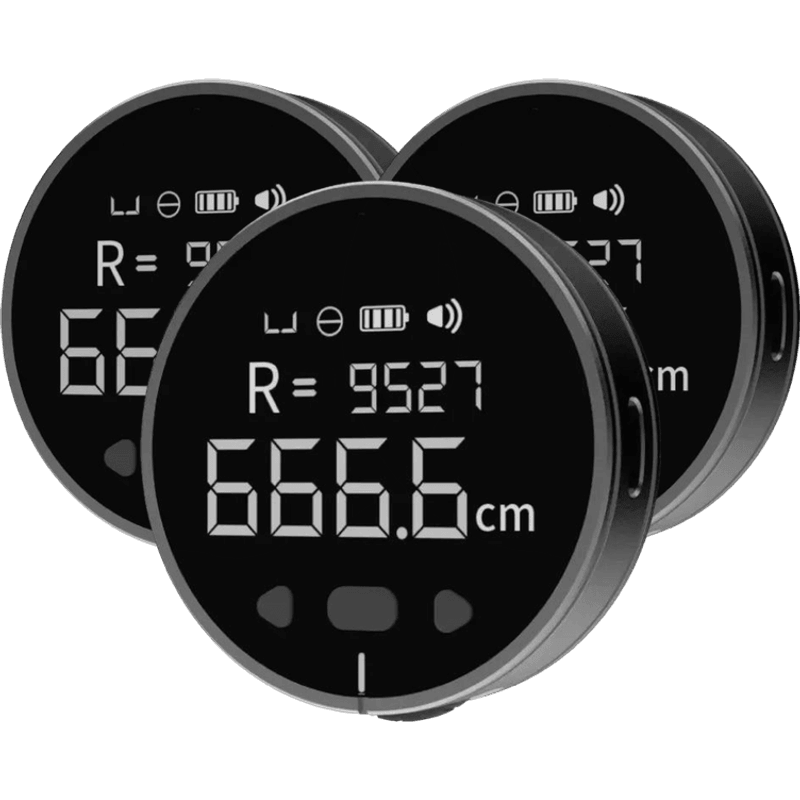 3 Curvinch digital tape measures