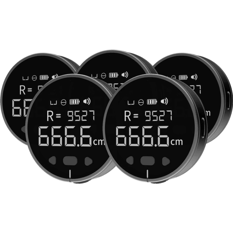 5 Curvinch digital tape measures