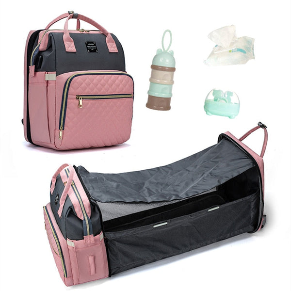 2-in-1 Baby Diaper Bag