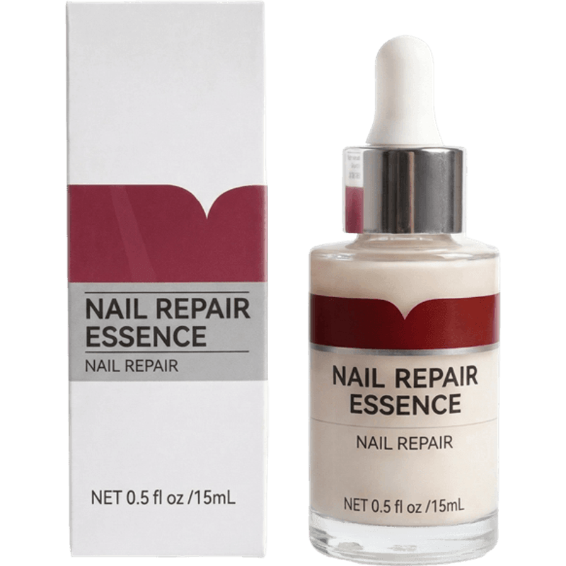 Nail Repair Essence: 15 ml glass dropper bottle and its box