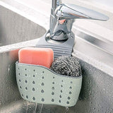 Sink Shelf Soap Sponge Drain Rack