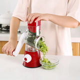 3 in 1 Round Grater Cutter Potato Spiralizer